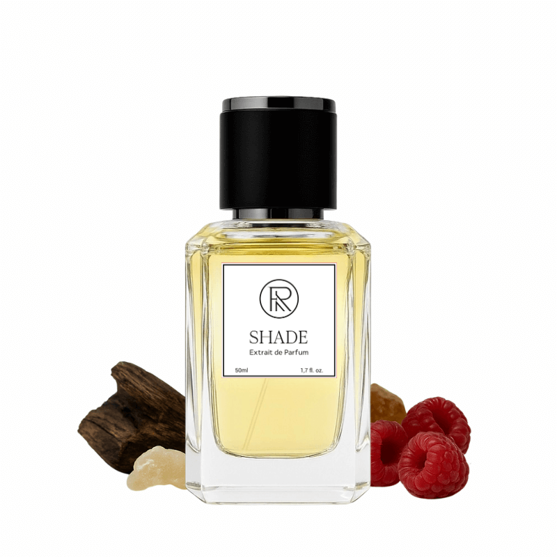 Frago SHADE perfume bottle with fruits – dark mystical fragrance